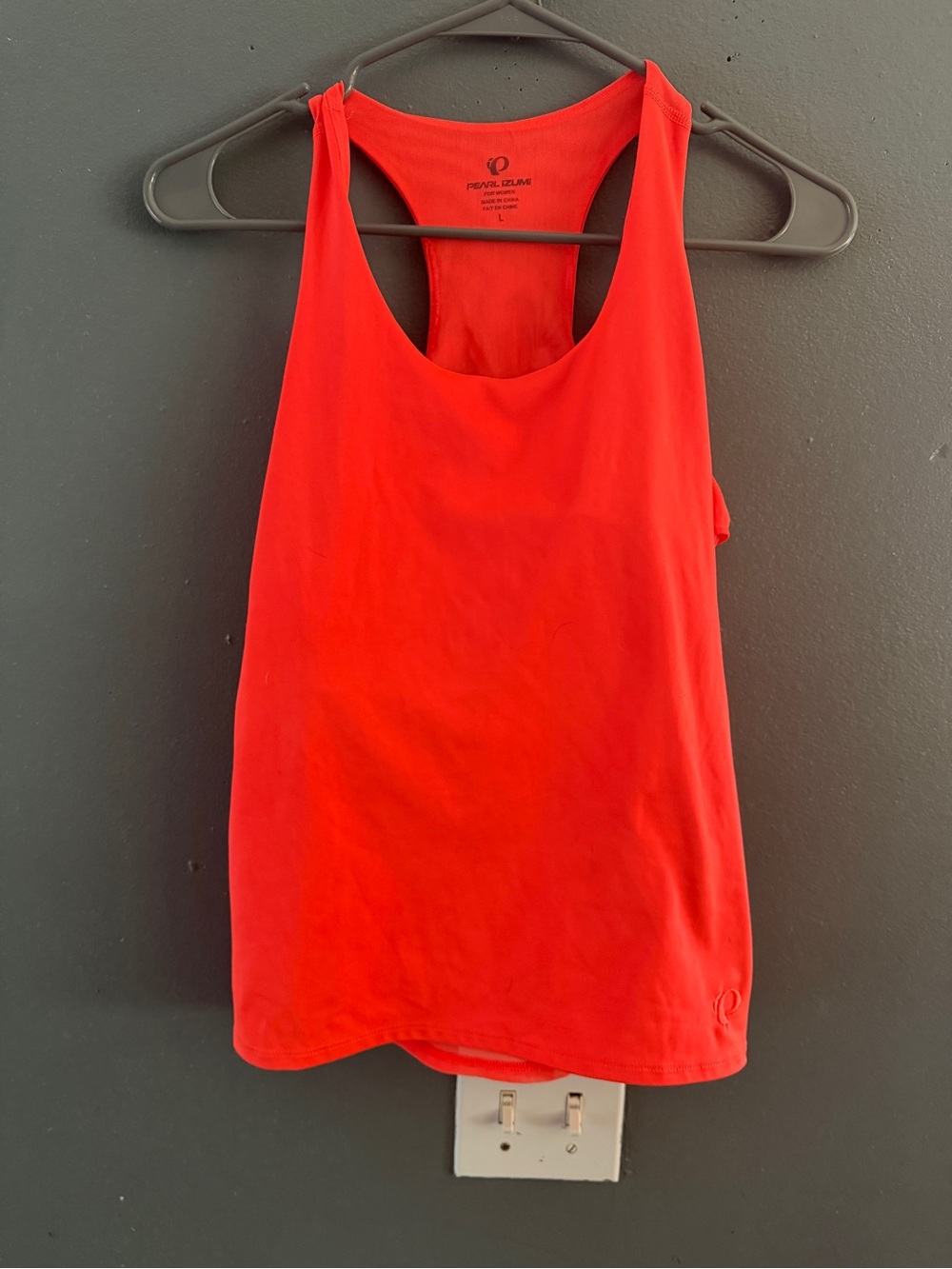 Pearl Izumi Women’s orange Racerback Tank Top